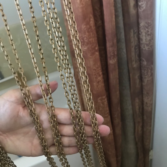 Chain Window Curtain - 2 panels - Picture 4 of 6